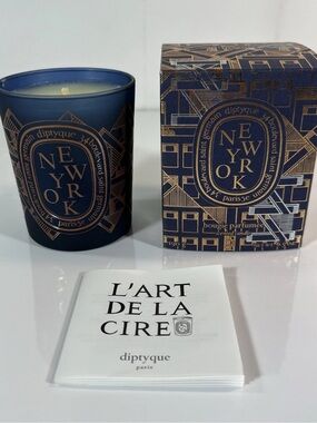 Diptyque New York City Candle Limited Edition 190g 6.7oz- Like New, Open Box